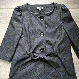 Classiques Entier wool overcoat women's gray size small